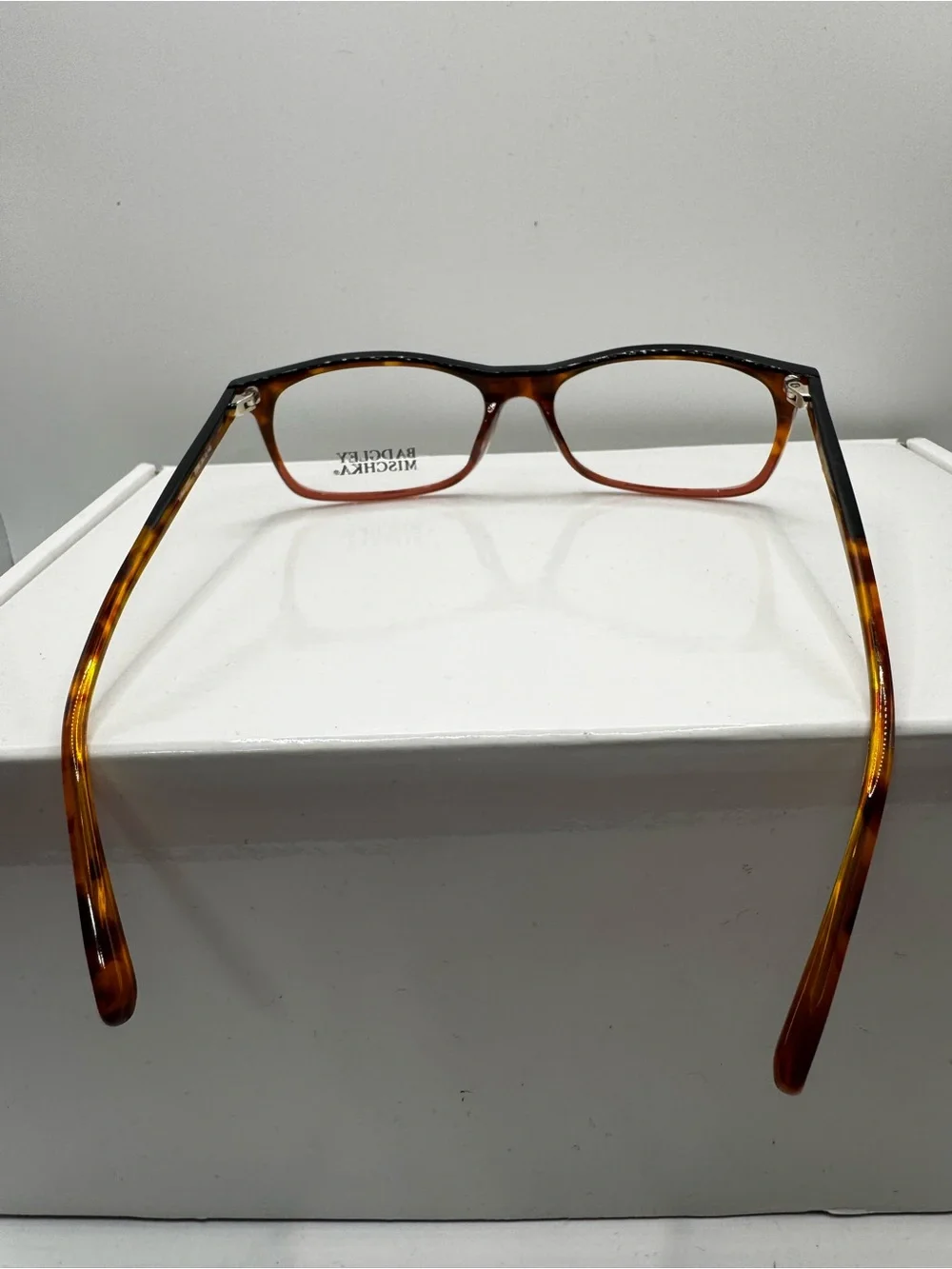 Badgley Mischka Edie Eyeglasses Frames Toffee Tortoise Amber 54-16-140 Women's